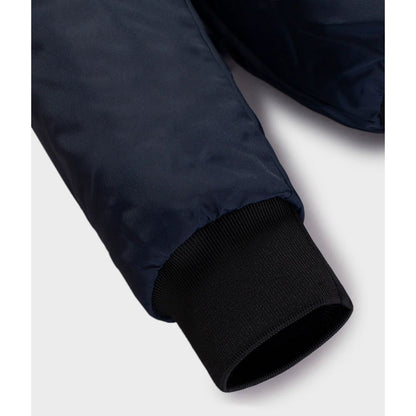 Blue Polyamide Men Jacket