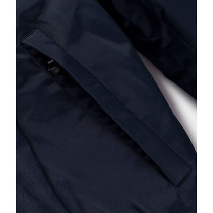 Blue Polyamide Men Jacket
