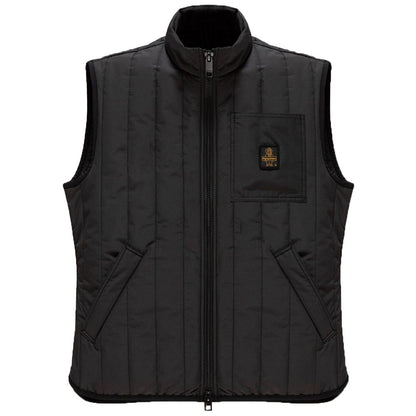 Black Polyester Vest