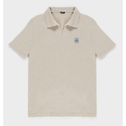 White Cotton Polo Shirt