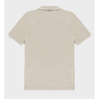 White Cotton Polo Shirt