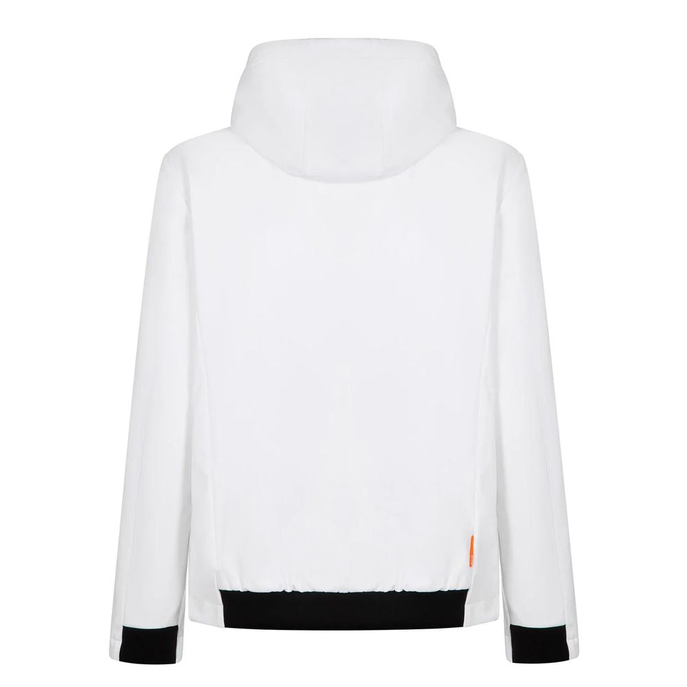 White Polyester Jacket