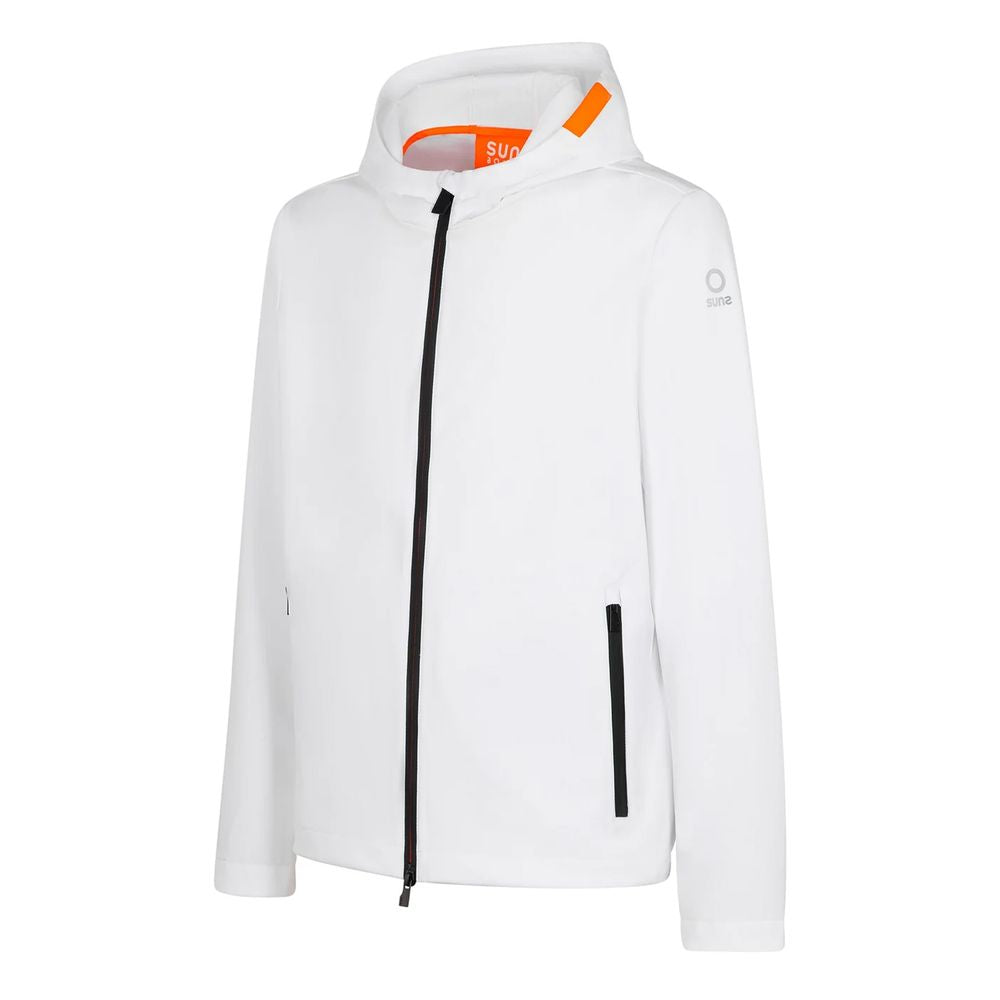 White Polyester Jacket