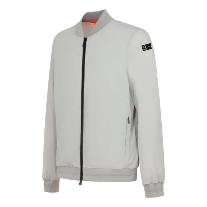 Brown Nylon Men's Stretch Jacket