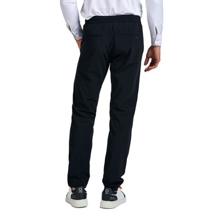 Blue Nylon Jeans & Pant