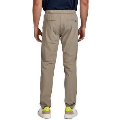 Beige Nylon Jeans & Pant