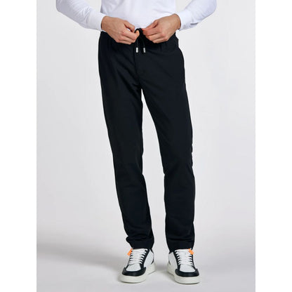 Blue Nylon Jeans & Pant