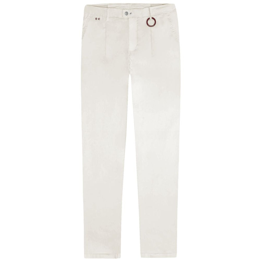 White Cotton Jeans & Pant