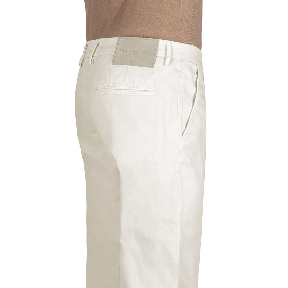 White Cotton Jeans & Pant