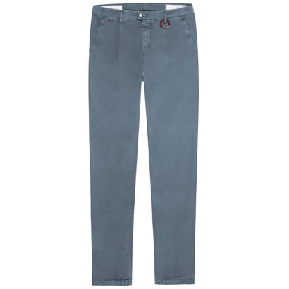 Light Blue Cotton Men Jeans