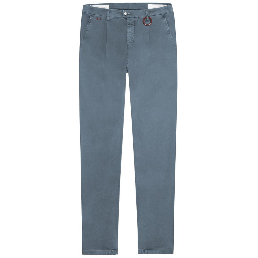 Light Blue Cotton Men Jeans