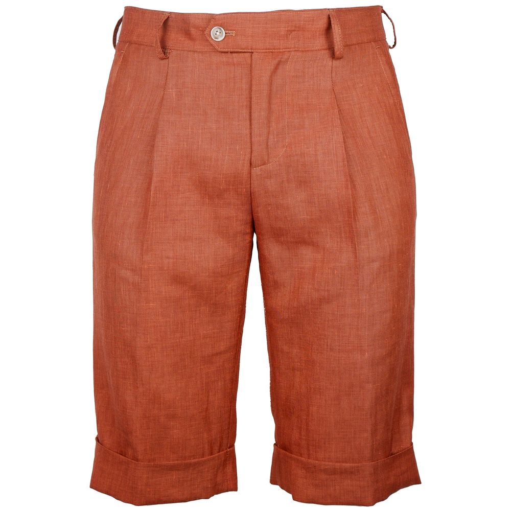 Brown Linen Short
