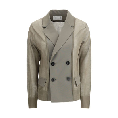Semi-transparent  Blazer Jacket