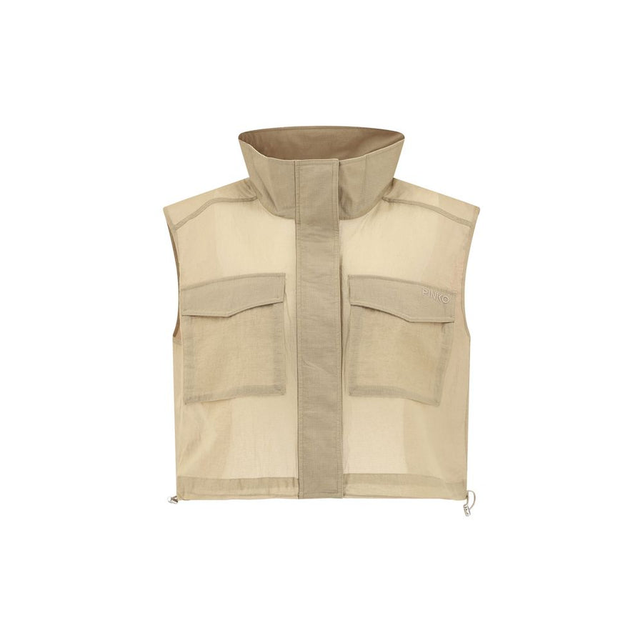 Cropped Gilet Jacket