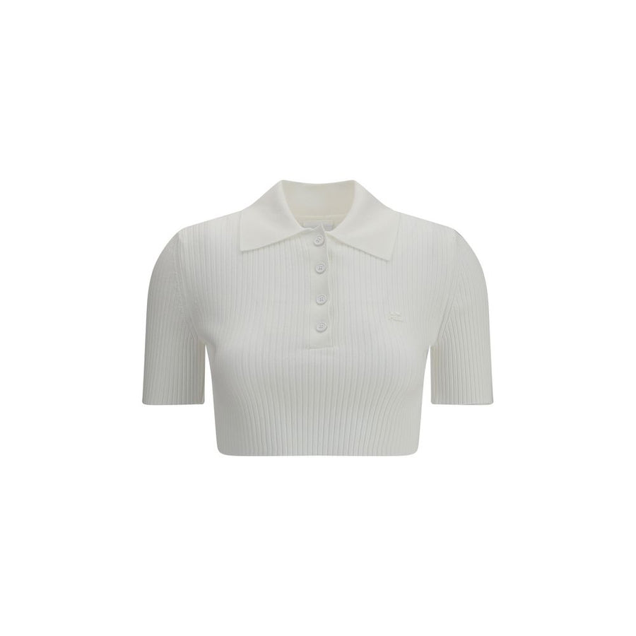 Cropped Polo Shirt