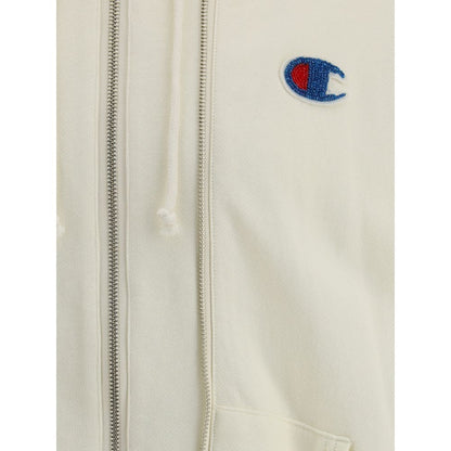 Hoodie with double zipper