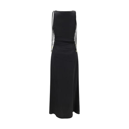 Satin Long Dress