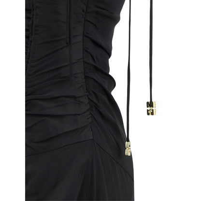 Satin Long Dress