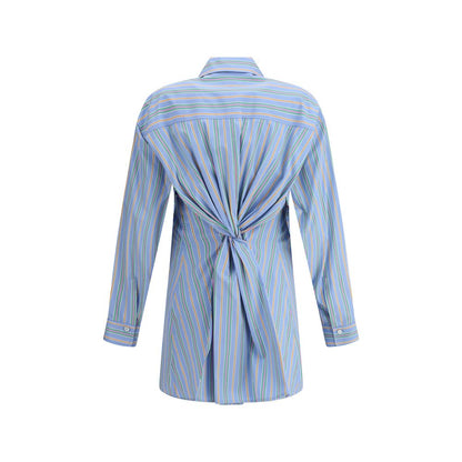 Shirt with knot