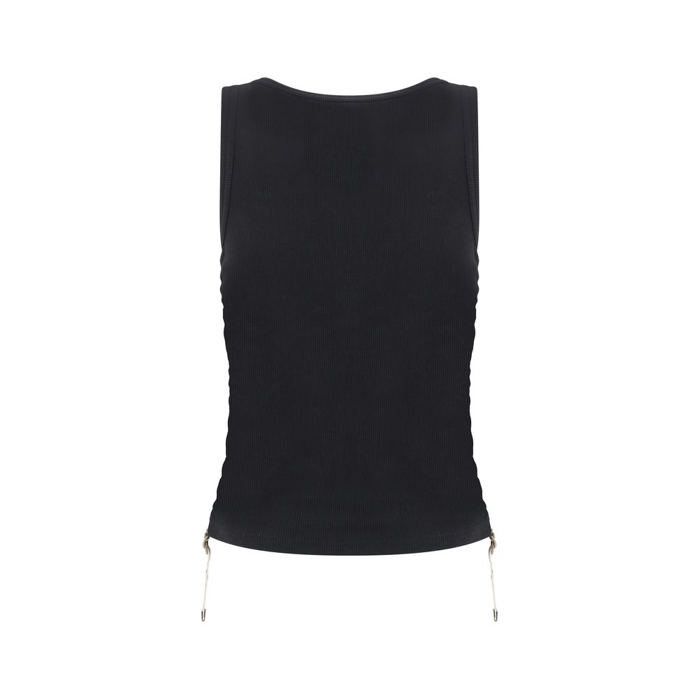 Archive Check trim Tank Top