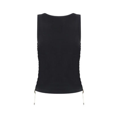 Archive Check trim Tank Top
