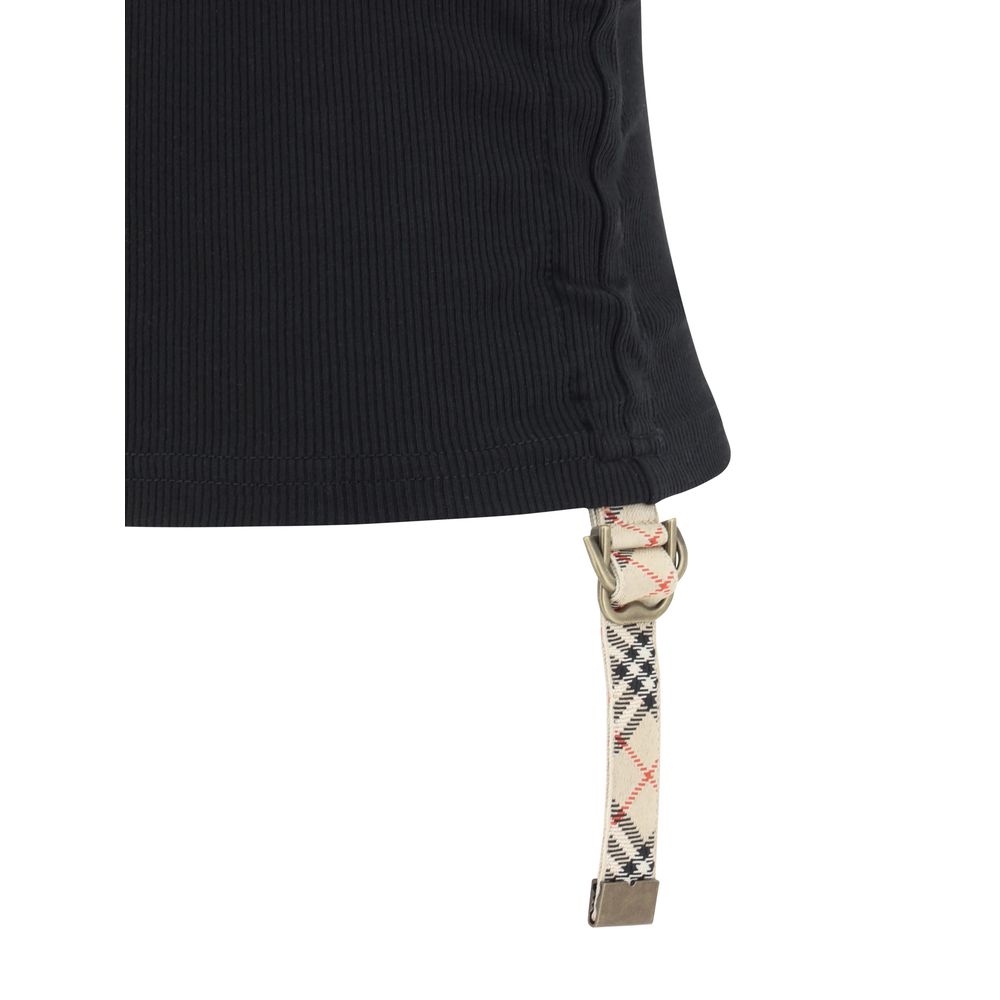 Archive Check trim Tank Top