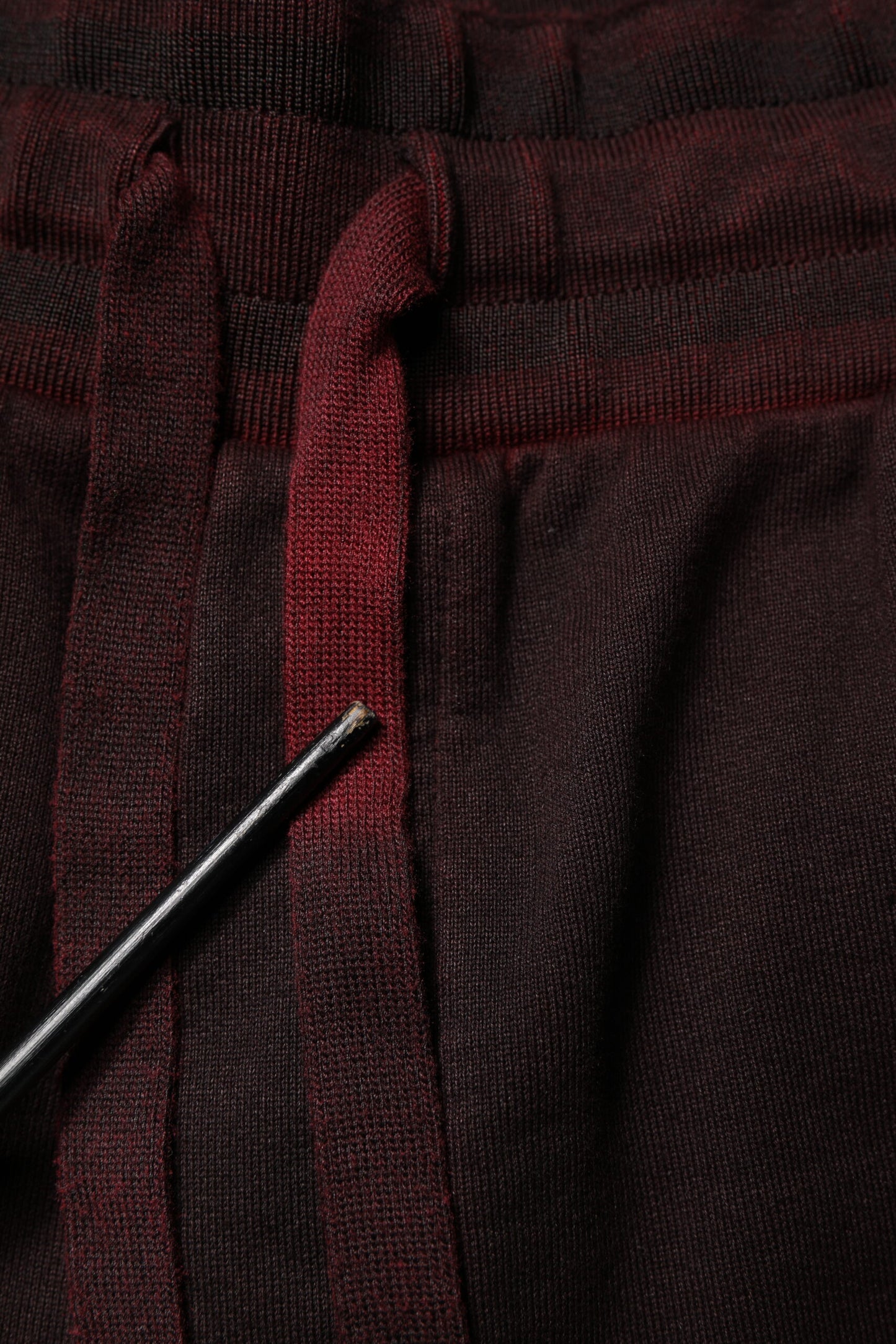 Bordeaux Cotton Bermuda Sweatshorts Shorts