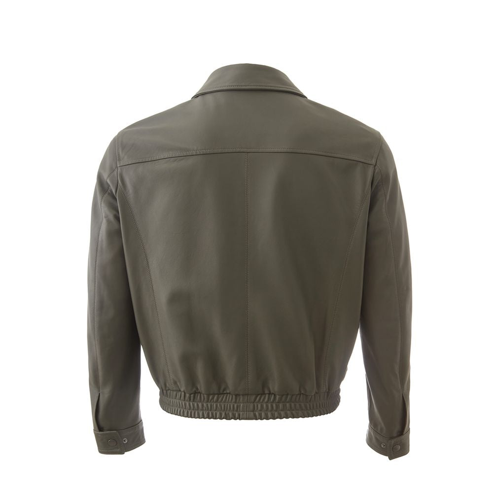 Green Leather Jackets & Coat