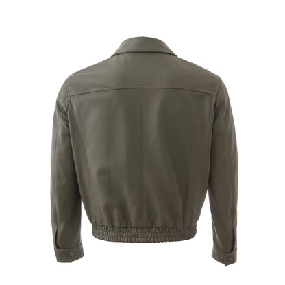 Green Leather Jackets & Coat