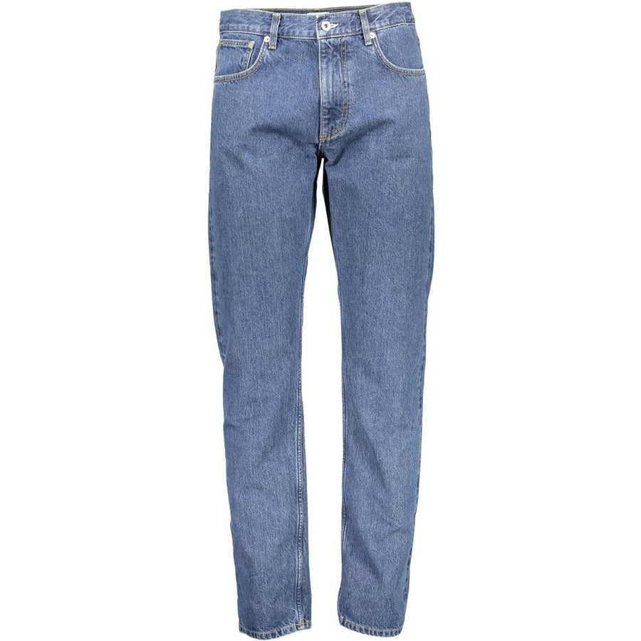 Blue Cotton Men Jeans