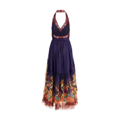 Silk long Dress