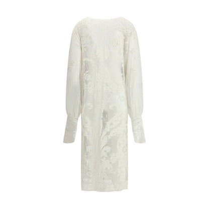 Crocheted design Long Jacket