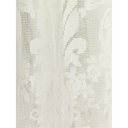 Crocheted design Long Jacket