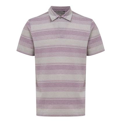 Gray Cotton Polo Shirt