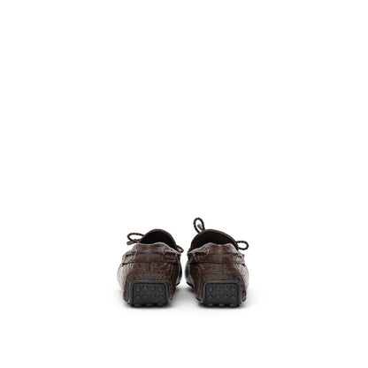 Brown Leather Moccassin