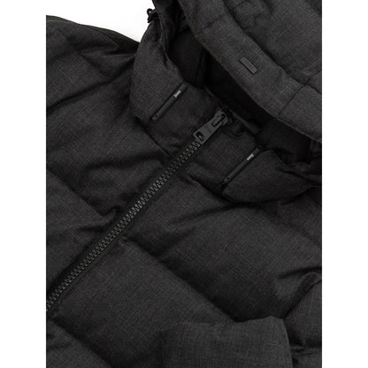 Black Polyester Jackets & Coat