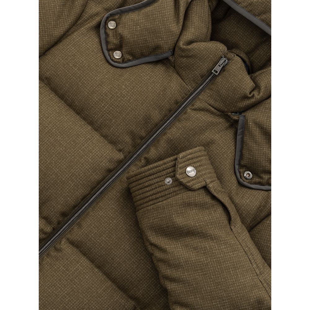 Green Wool Jackets & Coat