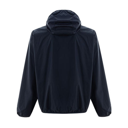 Blue Polyamide Jackets & Coat