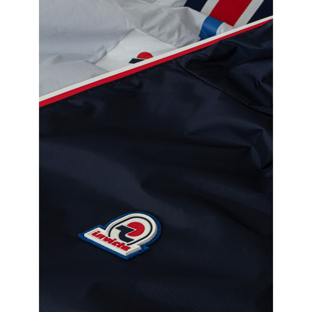 Blue Polyamide Jackets & Coat