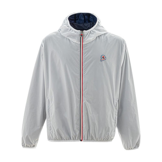 Gray Polyamide Jackets & Coat