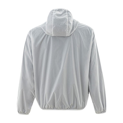 Gray Polyamide Jackets & Coat