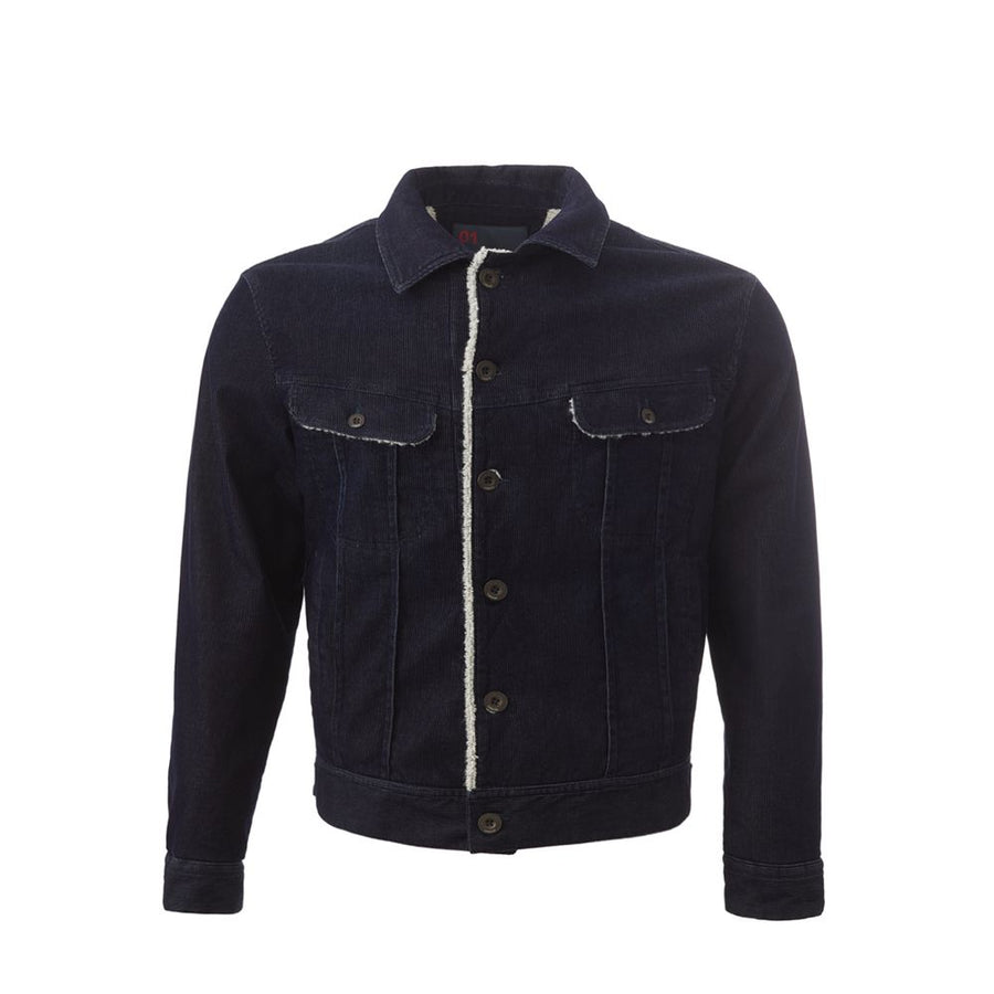 Blue Cotton Jackets & Coat