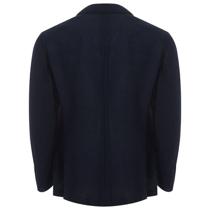 Blue Cotton Blazer