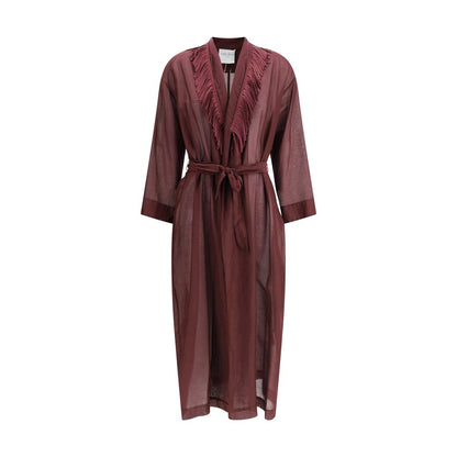 Fringed long Robe