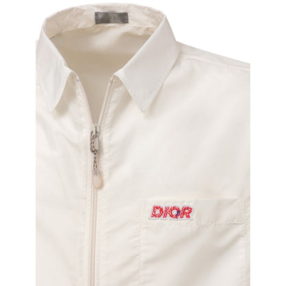 White Polyester Shortsleeve