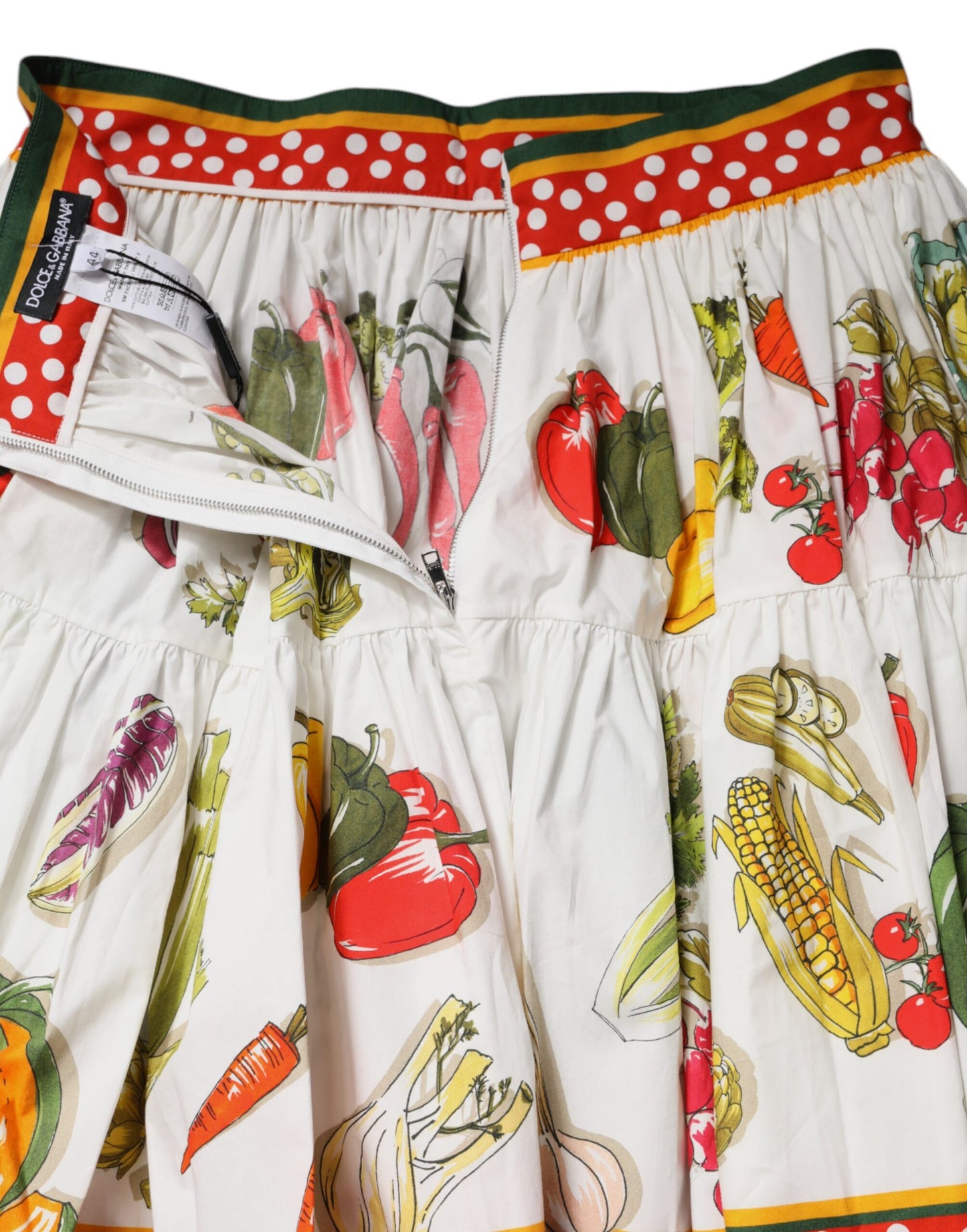 Multicolor Printed High Waist Mini Skirt