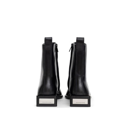 Black Leather Boot