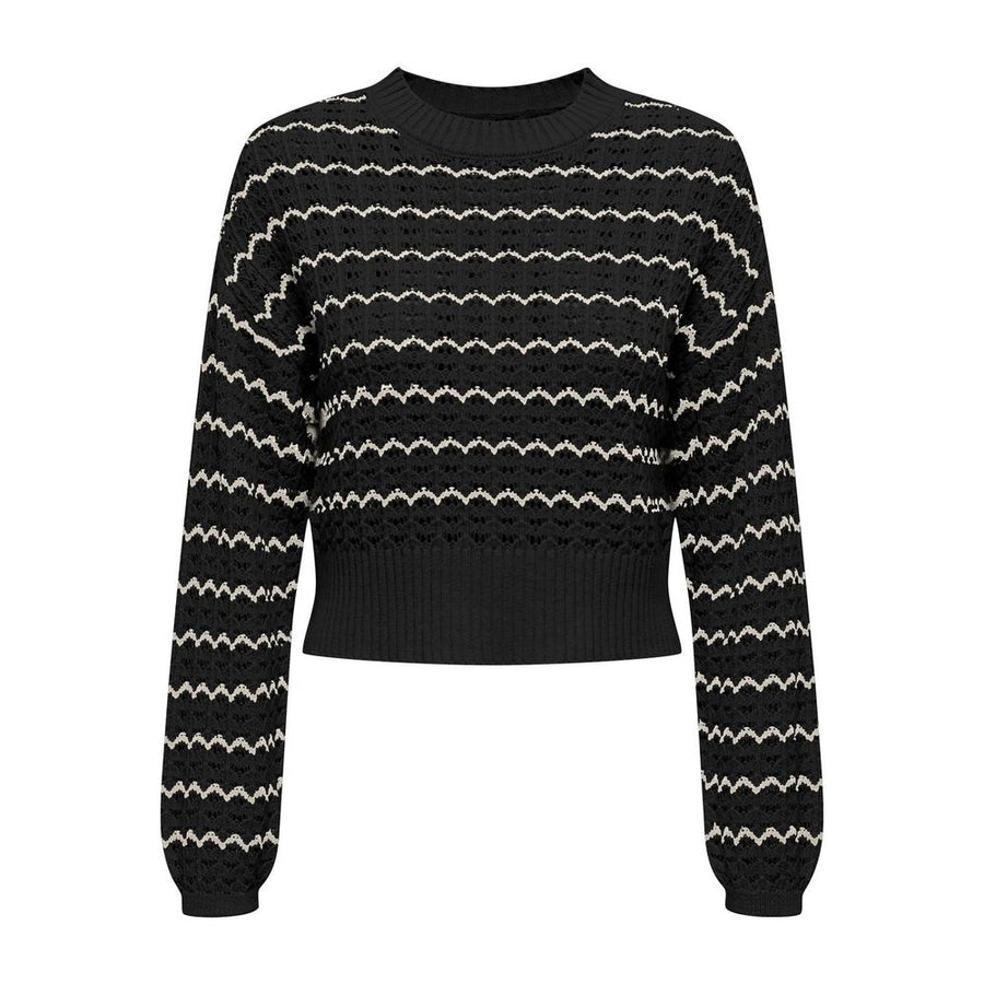 Black Cotton Sweater