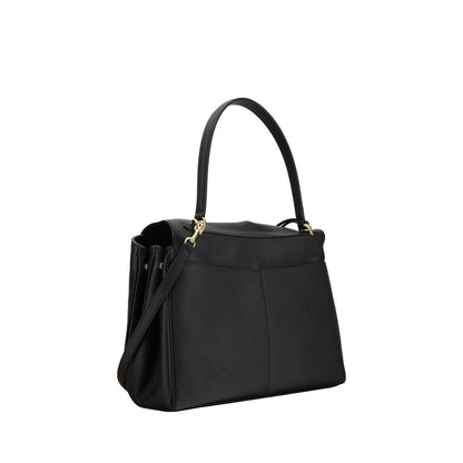 Black Calf Leather Bos Taurus Shoulder Bag