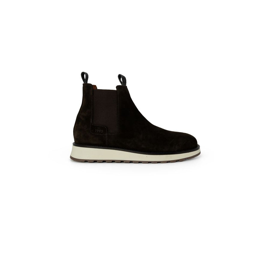 Brown Suede Leather Boot